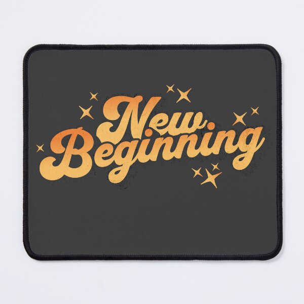 Item preview, New Beginning - Motivational Quote  designed and sold by goshirtify.