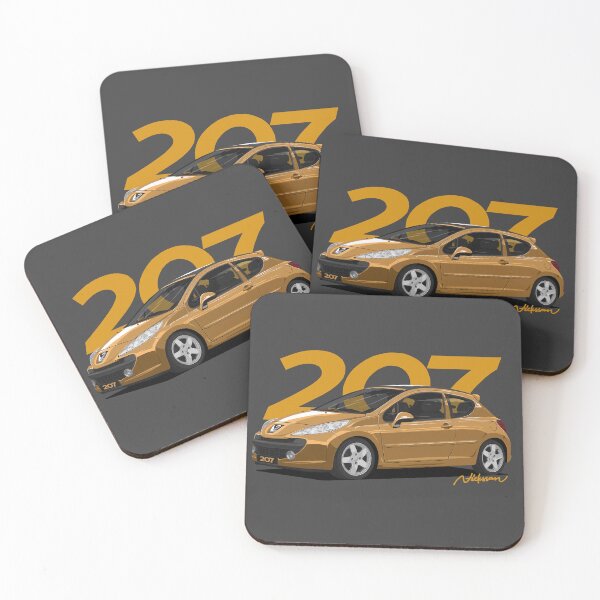 Item preview, Peugeot 207 (3-door hatch pre-facelift) in Orange Salamanque designed and sold by Nickssan.