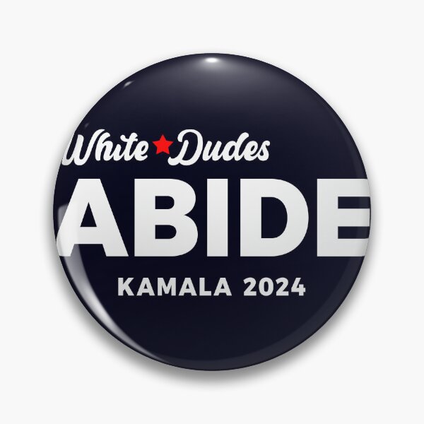 Item preview, White Dudes for Harris, Abide Kamala 2024 designed and sold by BootsBoots.