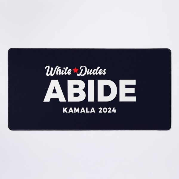 Item preview, White Dudes for Harris, Abide Kamala 2024 designed and sold by BootsBoots.