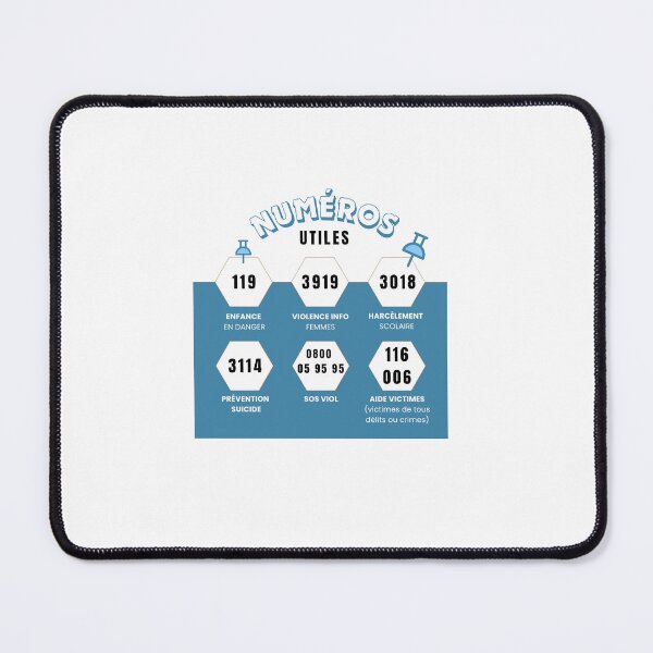 Item preview, Useful anti-violence numbers designed and sold by Julie-Junquet.
