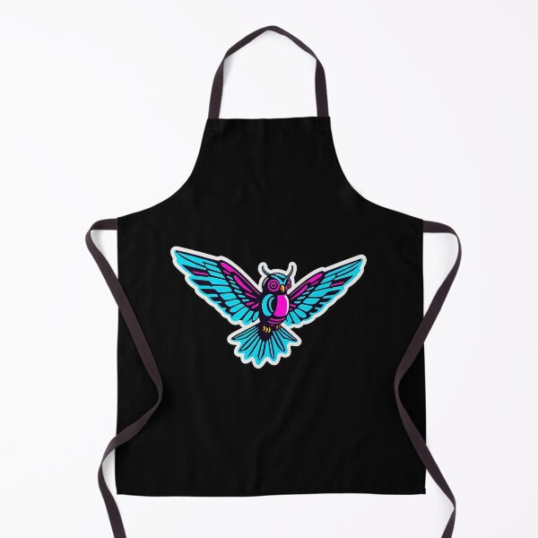 Item preview, Vibrant Cartoon Owl in Flight designed and sold by artwaves.