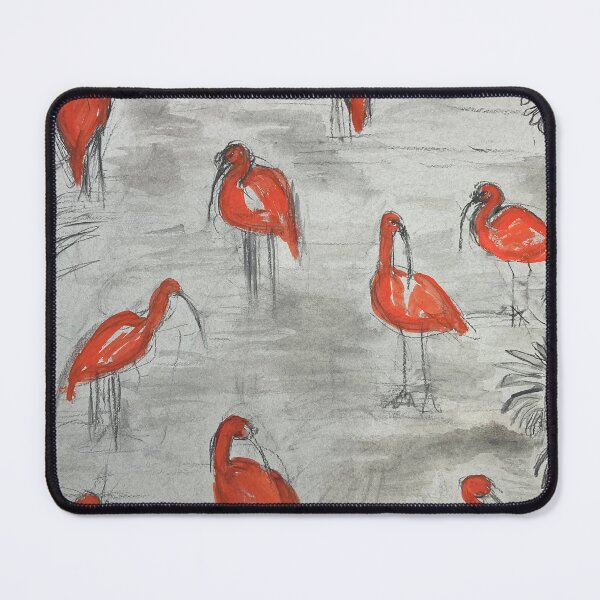 Item preview, Scarlet Ibis birds designed and sold by Amanda Raulerson.