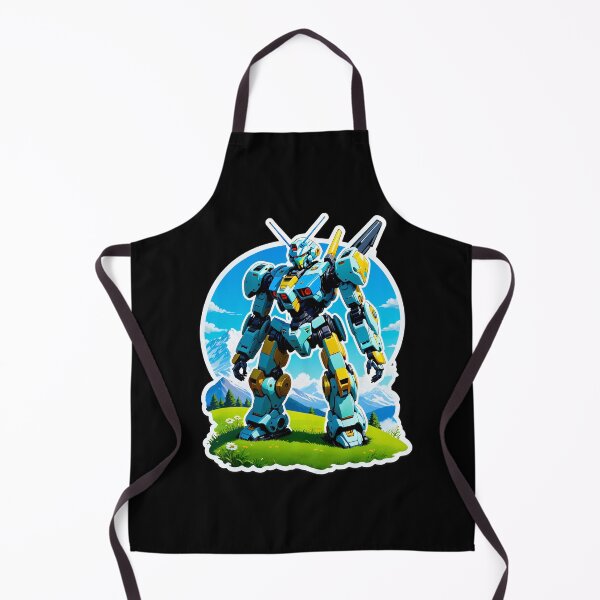 Item preview, Giant Robot in Alpine Meadow designed and sold by artwaves.