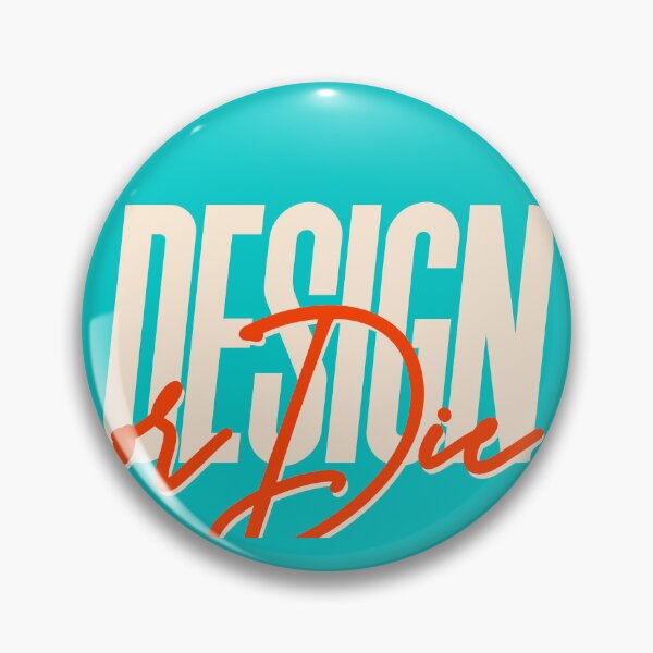 Artikelvorschau, (blau) Design or die - UX Designer | Produktdesigner | UI Designer Aufkleber entworfen und verkauft von PoshPixel.
