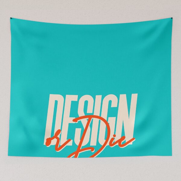 Item preview, (blue) Design or die - UX Designer | Product Designer | UI Designer Stickers designed and sold by PoshPixel.
