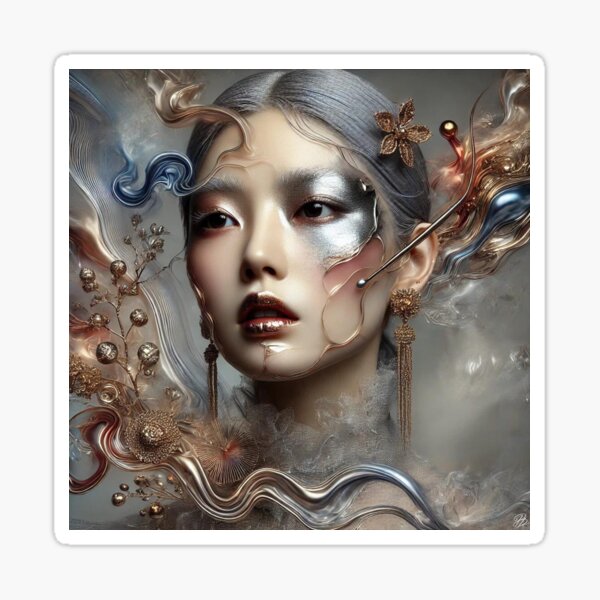 Whispers from a Molten Memory Sticker