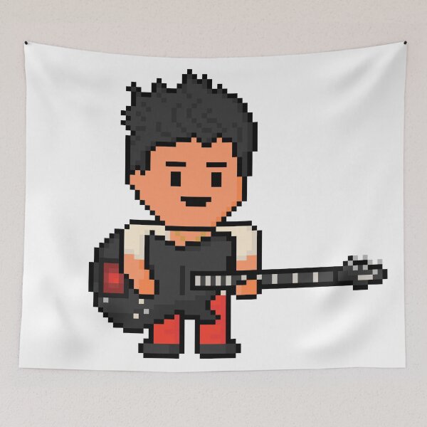 Item preview, Rock Battle Amusing British Pixel Rock Challenger designed and sold by gkillerb.