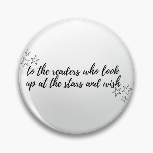 Item preview, to the readers who look up at the stars and wish designed and sold by PeachyPetichor.