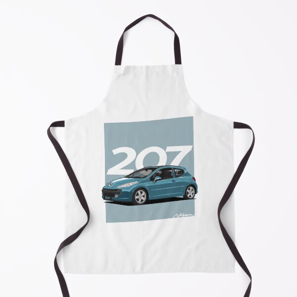 Item preview, Peugeot 207 (3-door hatch pre-facelift) in Bleu Neysha (Blue/Teal) designed and sold by Nickssan.