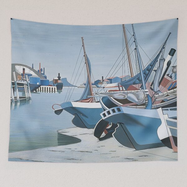 Item preview, Original Paintings by Edward Wadsworth, Edward Wadsworth, 1889-1949 London, United Kingdom designed and sold by J-Oua.