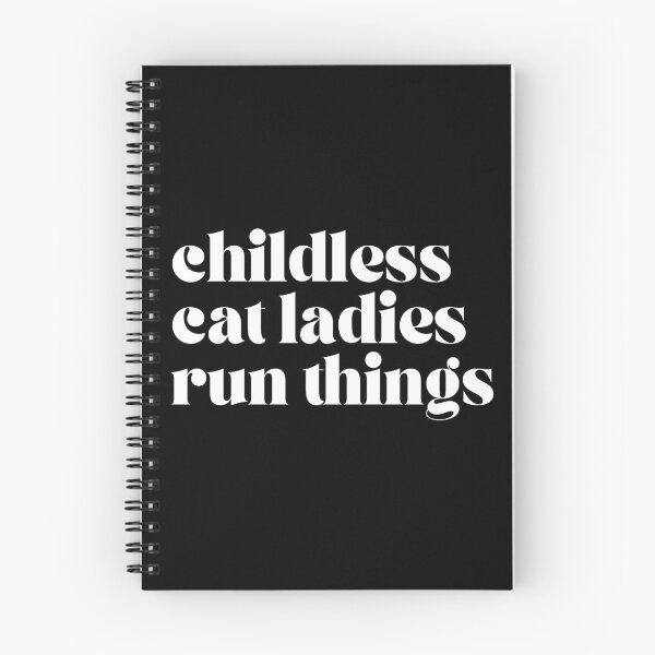 Item preview, childless cat ladies run things designed and sold by madebyandie.