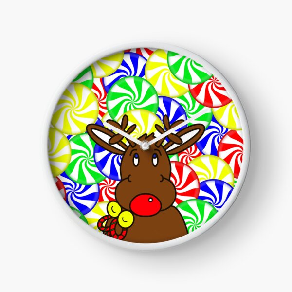 Item preview, Funny Christmas Reindeer Candy designed and sold by Sartoris Art.