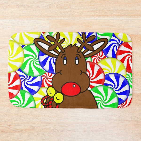 Item preview, Funny Christmas Reindeer Candy designed and sold by Sartoris Art.