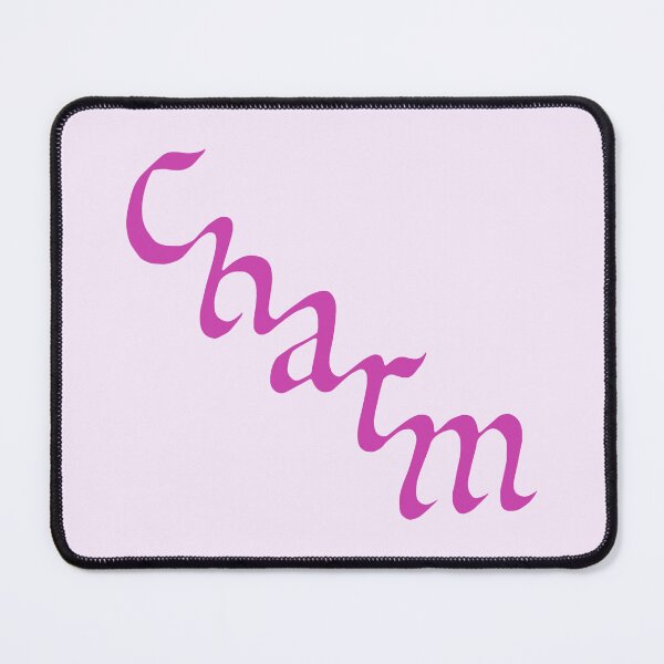 Item preview, Charm Lettering Magenta Pink designed and sold by aestheticqueen.
