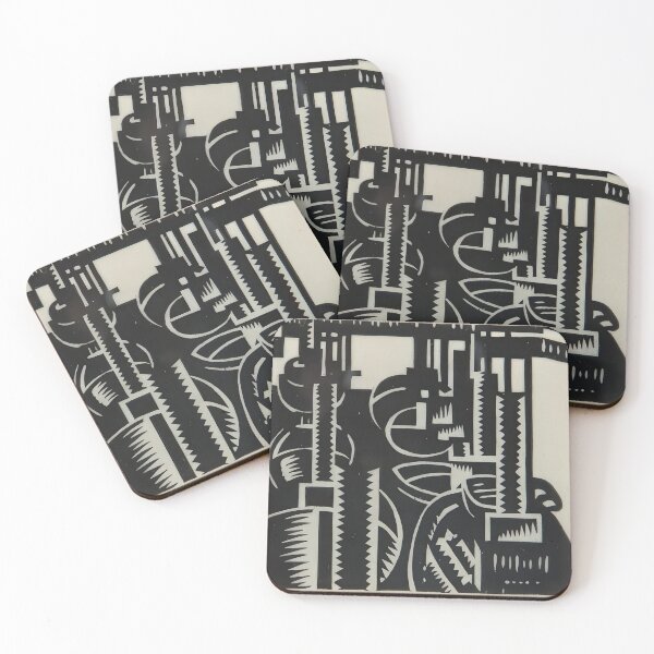 Item preview, Original Paintings by Edward Wadsworth, Edward Wadsworth, 1889-1949 London, United Kingdom designed and sold by J-Oua.