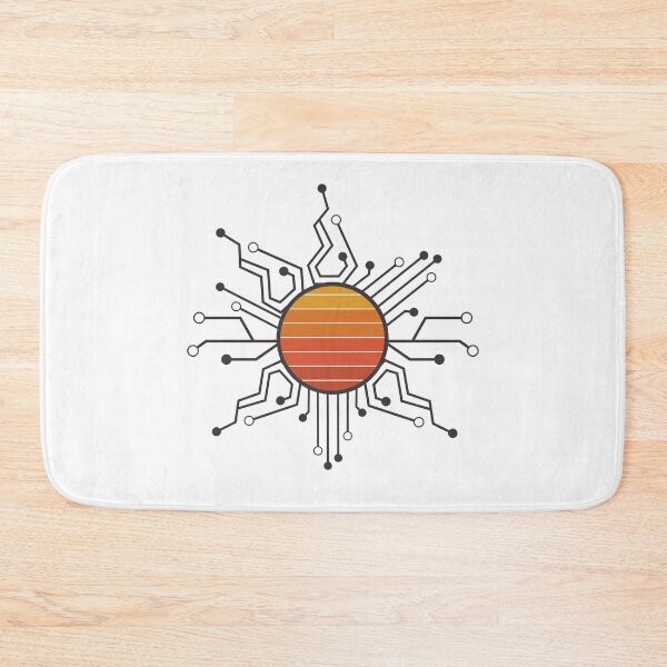 Item preview, Sunset With Electric Paths designed and sold by WildArtistry.
