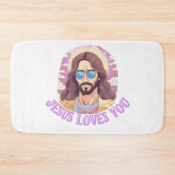 Item preview, Jezus loves you designed and sold by WeJustMakeFUN.