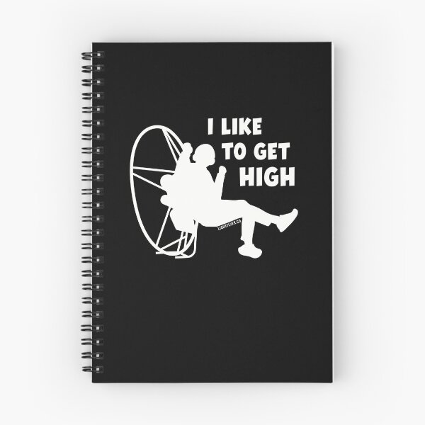 Item preview, I Like To Get High - Paramotoring designed and sold by LightflyerCo.