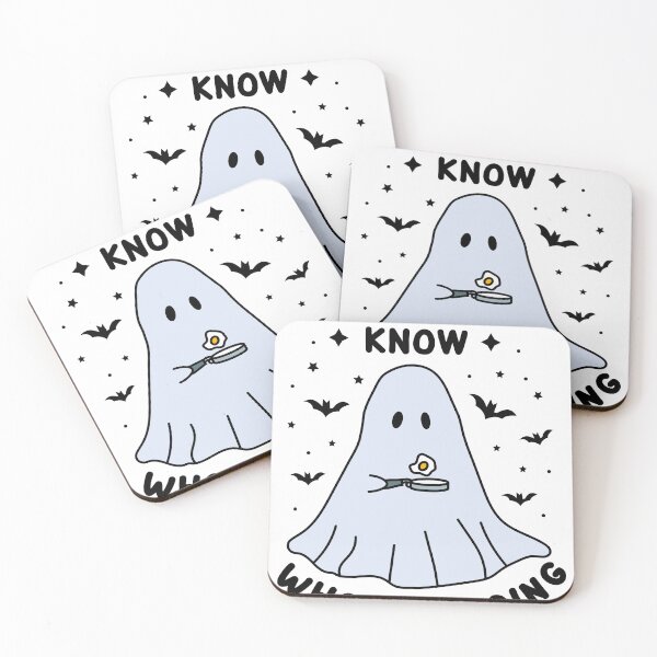 Item preview, Cooking Halloween Ghost Funny Cooking Saying with fried egg Fall, Spooky season gift, gift for chef  designed and sold by spaceopy.