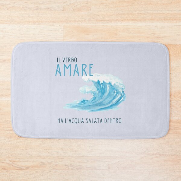 Item preview, Il verbo "amare" ha l'acqua salata dentro designed and sold by FedoraDesign.