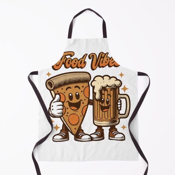 Item preview, Food Vibes Pizza and Beer designed and sold by artbybrado.