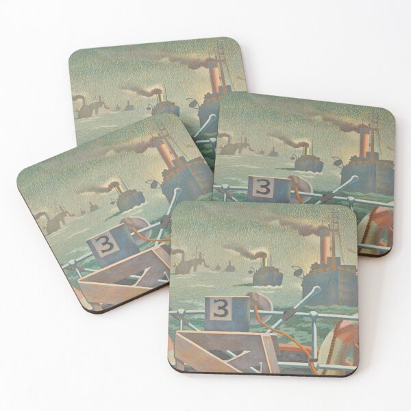Item preview, Original Paintings by Edward Wadsworth, Edward Wadsworth, 1889-1949 London, United Kingdom designed and sold by J-Oua.