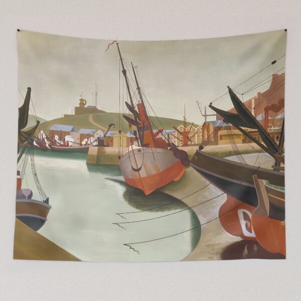 Item preview, Original Paintings by Edward Wadsworth, Edward Wadsworth, 1889-1949 London, United Kingdom designed and sold by J-Oua.