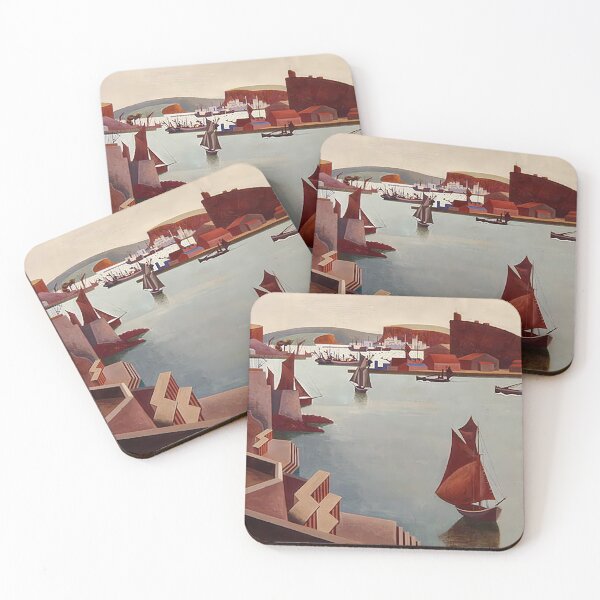 Item preview, Original Paintings by Edward Wadsworth, Edward Wadsworth, 1889-1949 London, United Kingdom designed and sold by J-Oua.