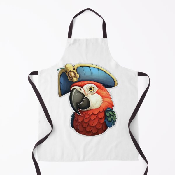 Item preview, Kawaii Pirate Dangerous Rough Caribbean Parrot Jack Sparrow Animal designed and sold by SMARTKIT DESIGNAGENCY.