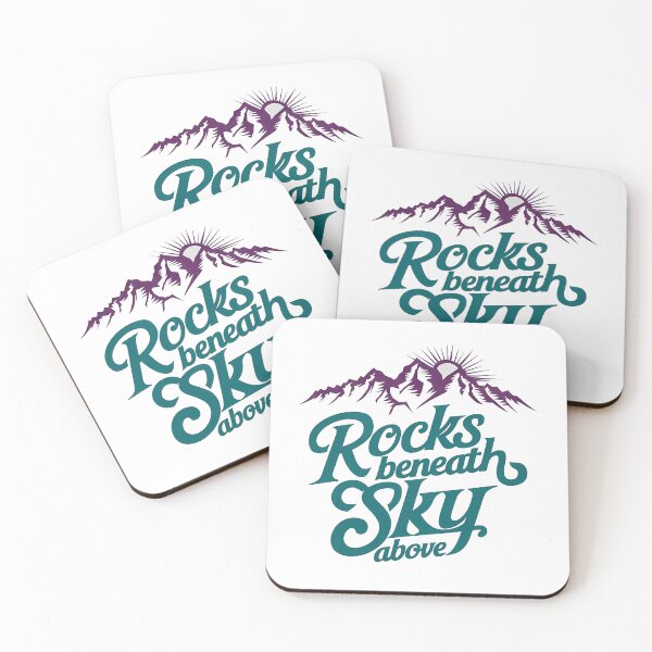 Item preview, Rocks Beneath, Sky Above- Climbing - Mountaineering - Rock climbing designed and sold by SparroCreative.