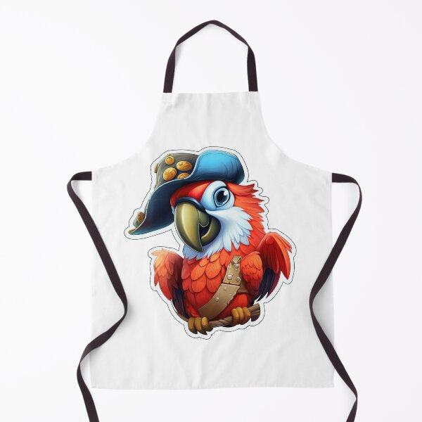 Item preview, Kawaii Pirate Dangerous Rough Caribbean Parrot Jack Sparrow Animal designed and sold by SMARTKIT DESIGNAGENCY.