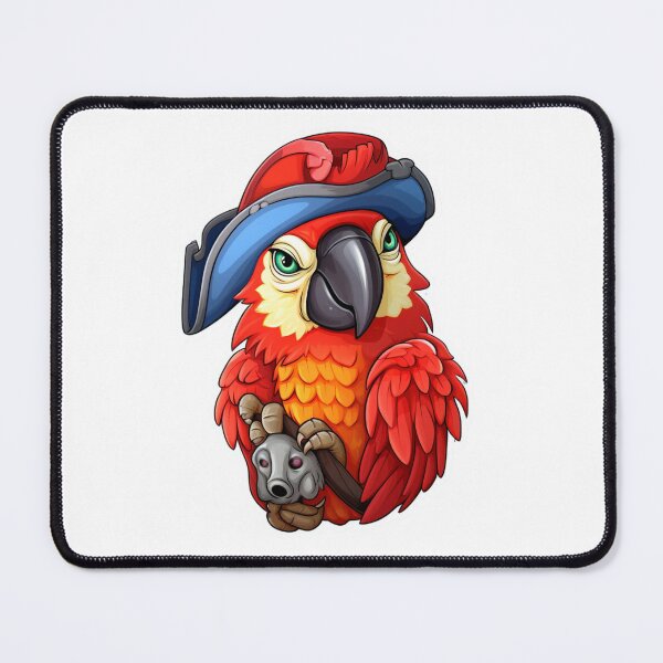 Item preview, Kawaii Pirate Dangerous Rough Caribbean Parrot Jack Sparrow Animal designed and sold by SMARTKIT DESIGNAGENCY.