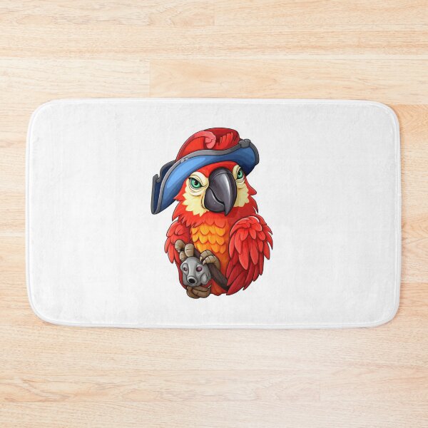 Item preview, Kawaii Pirate Dangerous Rough Caribbean Parrot Jack Sparrow Animal designed and sold by SMARTKIT  DESIGNAGENCY.