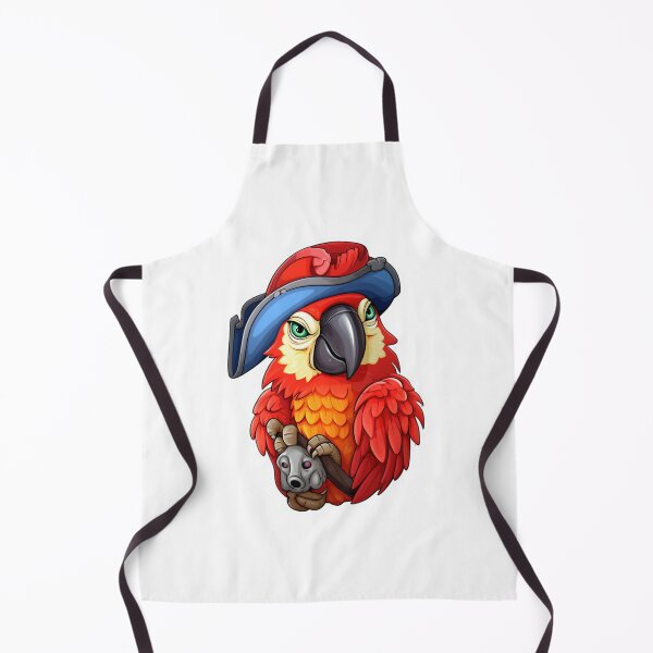 Item preview, Kawaii Pirate Dangerous Rough Caribbean Parrot Jack Sparrow Animal designed and sold by SMARTKIT DESIGNAGENCY.