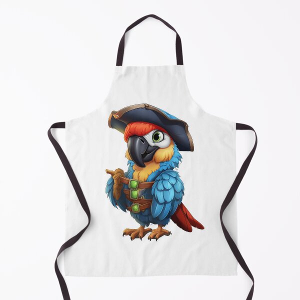 Item preview, Kawaii Pirate Dangerous Rough Caribbean Parrot Jack Sparrow Animal designed and sold by SMARTKIT DESIGNAGENCY.