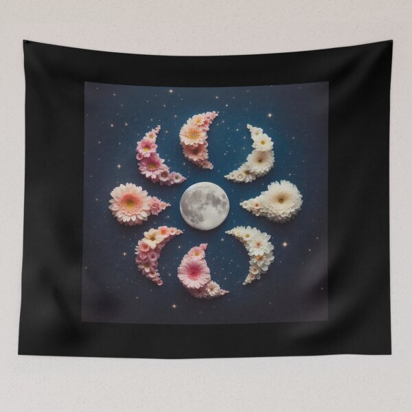 Item preview, Flower Moon 3 designed and sold by Sybille-Yates.