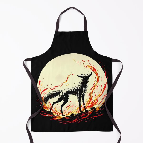 Item preview, Fire Jackal, Ai Generated Art    designed and sold by ACC .