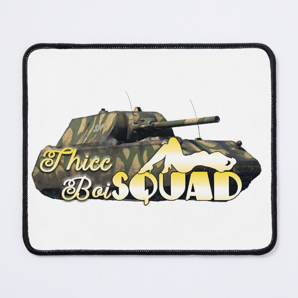 Item preview, Thicc Boi Squad Maus (version 2) designed and sold by BarracksWear.