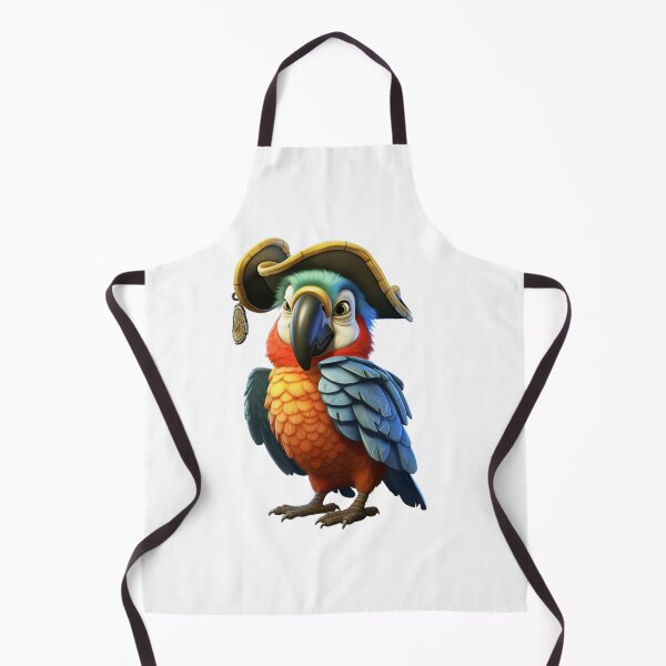 Item preview, Kawaii Pirate Dangerous Rough Caribbean Parrot Jack Sparrow Animal designed and sold by SMARTKIT DESIGNAGENCY.