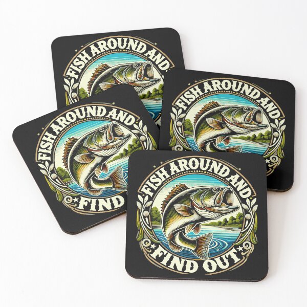 Item preview, Fish Around And Find Out designed and sold by Pine-Shop.