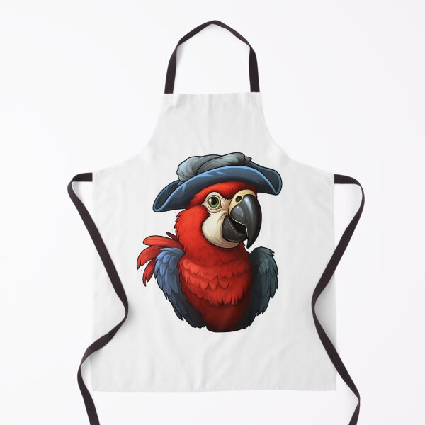 Item preview, Kawaii Pirate Dangerous Rough Caribbean Parrot Jack Sparrow Animal designed and sold by SMARTKIT DESIGNAGENCY.