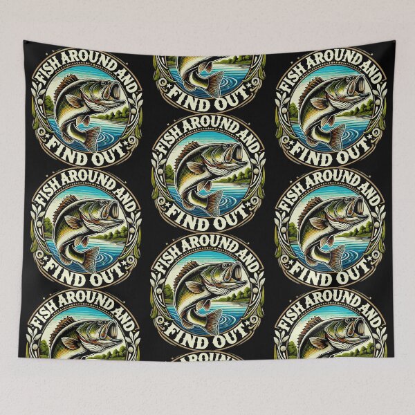 Item preview, Fish Around And Find Out designed and sold by Pine-Shop.