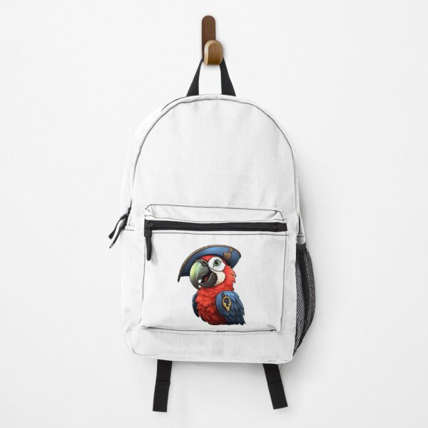 Item preview, Kawaii Pirate Dangerous Rough Caribbean Parrot Jack Sparrow Animal designed and sold by SMARTKIT DESIGNAGENCY.