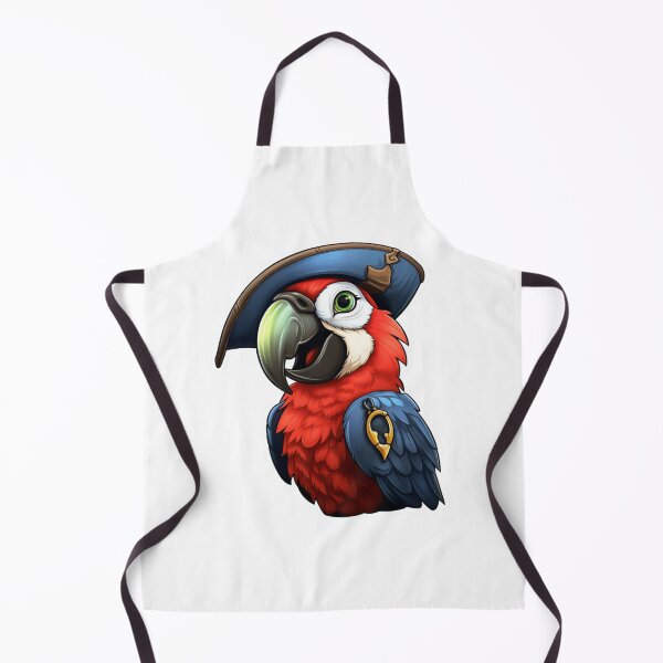 Item preview, Kawaii Pirate Dangerous Rough Caribbean Parrot Jack Sparrow Animal designed and sold by SMARTKIT DESIGNAGENCY.