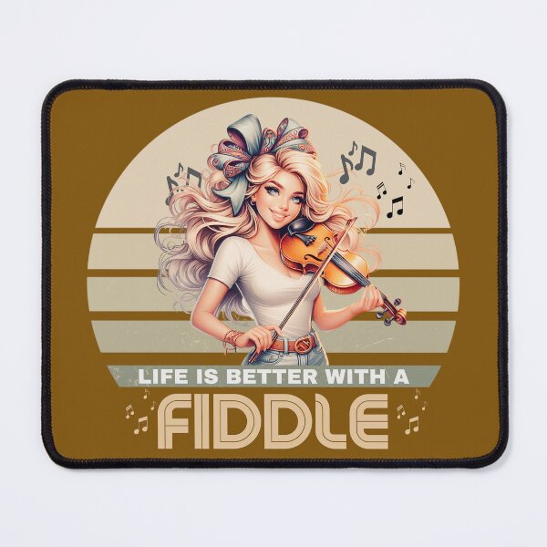 Item preview, Life is Better with a Fiddle designed and sold by Urban-Celt.