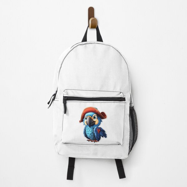 Item preview, Kawaii Pirate Dangerous Rough Caribbean Parrot Jack Sparrow Animal designed and sold by SMARTKIT DESIGNAGENCY.