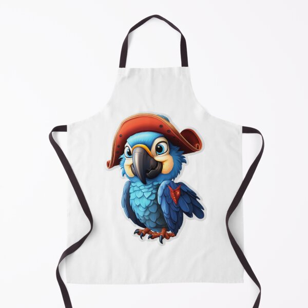 Item preview, Kawaii Pirate Dangerous Rough Caribbean Parrot Jack Sparrow Animal designed and sold by SMARTKIT DESIGNAGENCY.