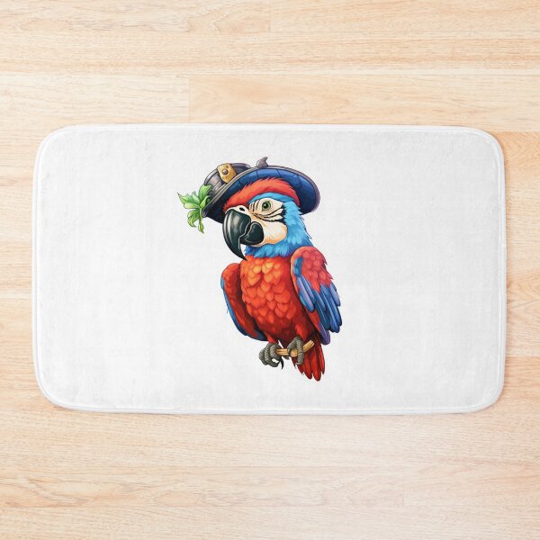 Item preview, Kawaii Pirate Dangerous Rough Caribbean Parrot Jack Sparrow Animal designed and sold by SMARTKIT  DESIGNAGENCY.