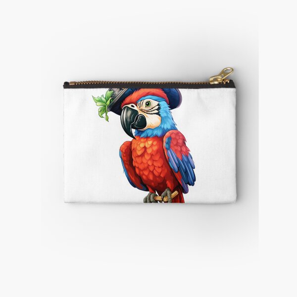 Item preview, Kawaii Pirate Dangerous Rough Caribbean Parrot Jack Sparrow Animal designed and sold by SMARTKIT  DESIGNAGENCY.
